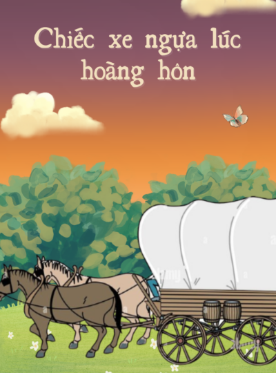 Chiếc xe ngựa lúc hoàng hôn